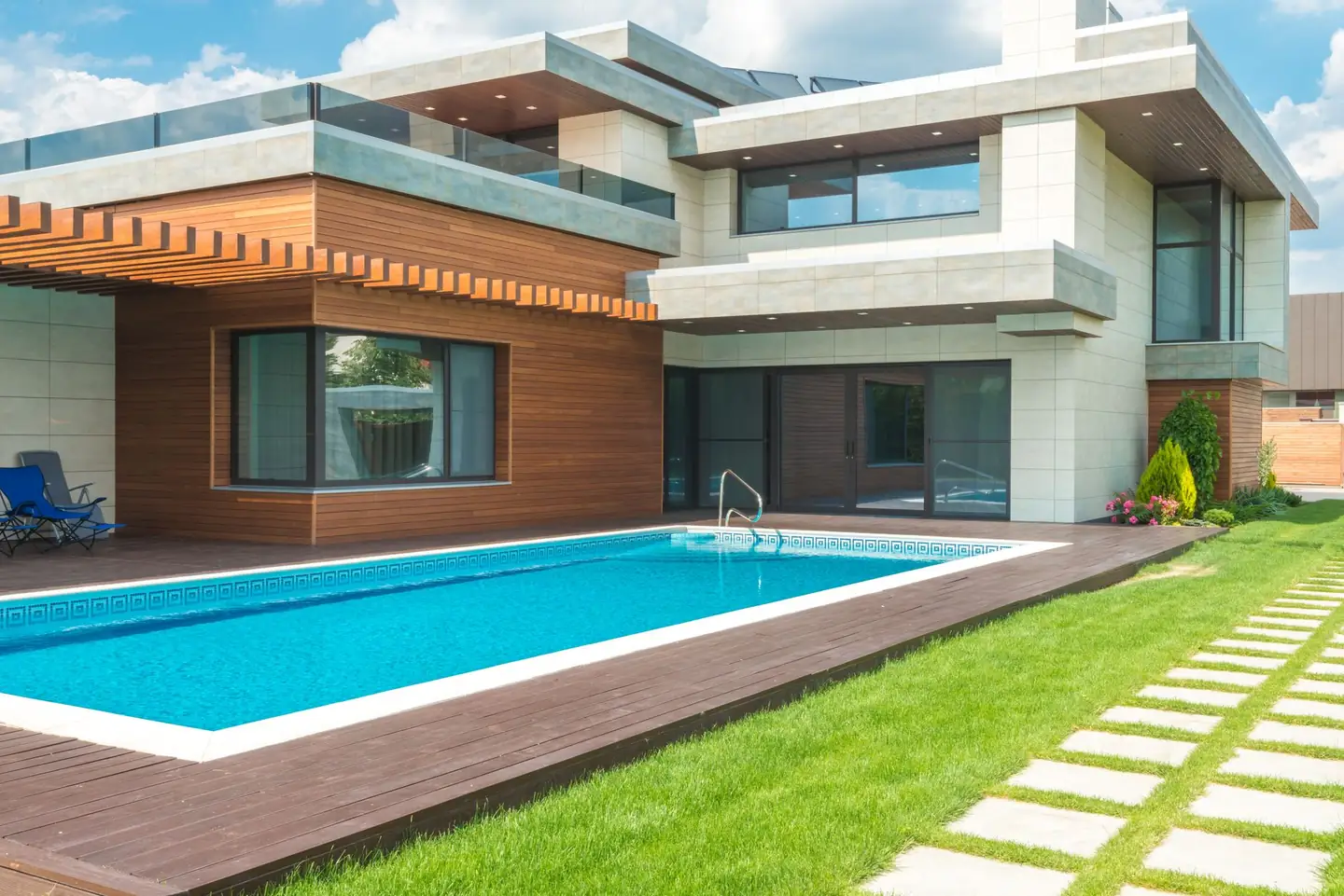 Swimming pool built in Mount Collins, NSW
